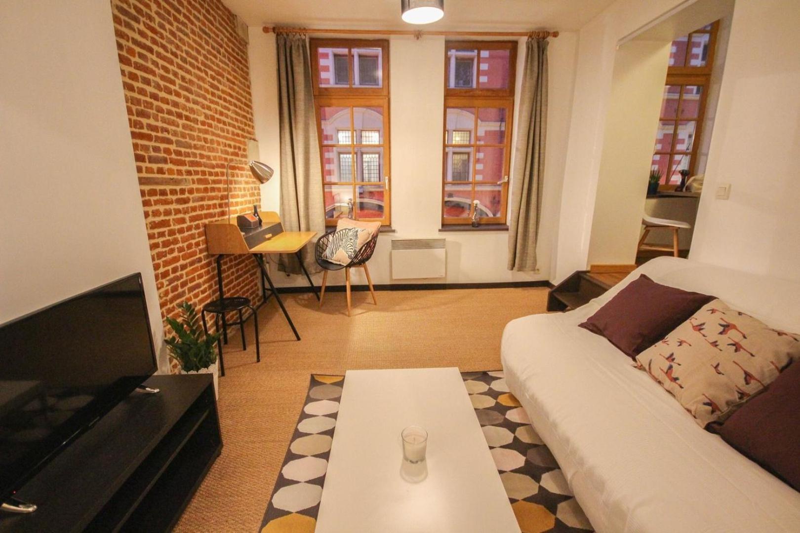 Apartment In A Typical Lille Street מראה חיצוני תמונה